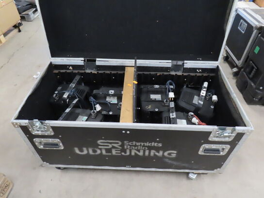 6 stk. fresneller i flightcase
