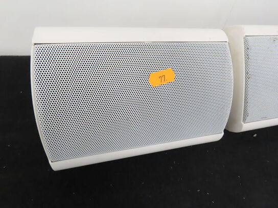 3 stk. MONACOR højtalere til installation