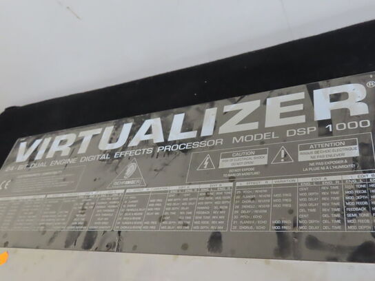 Digital multieffektprocessor BEHRINGER VIRTUALIZER DSP 1000