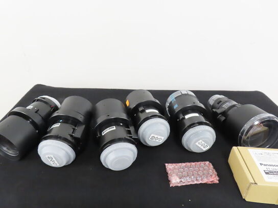 6 stk. linser fra Panasonic