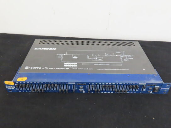 Grafisk equalizer SAMSON S-CURVE 215