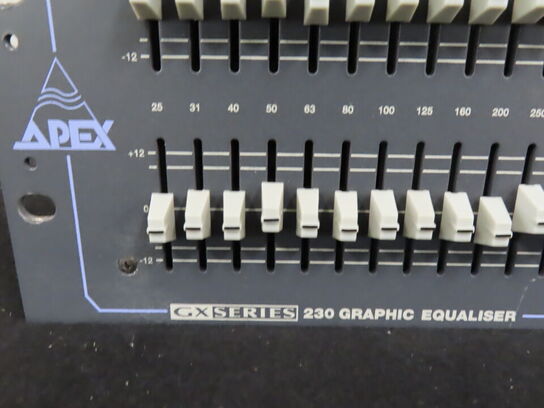 Grafisk equalizer APEX GX SERIES 230