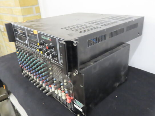 Mixer til rack og cd-afspiller til rack INTERM LM-9414