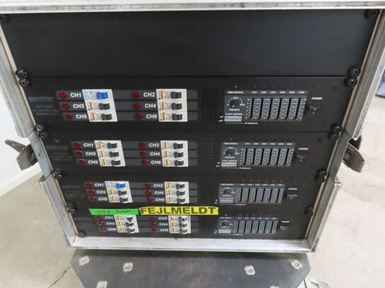 Dimmerracks i flightcase