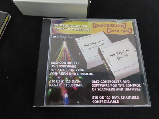 2 stk. DMX controllere IMG Stageline DMX-60/DMX-510