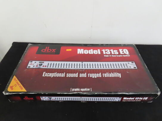 Grafisk equalizer DBX 131S