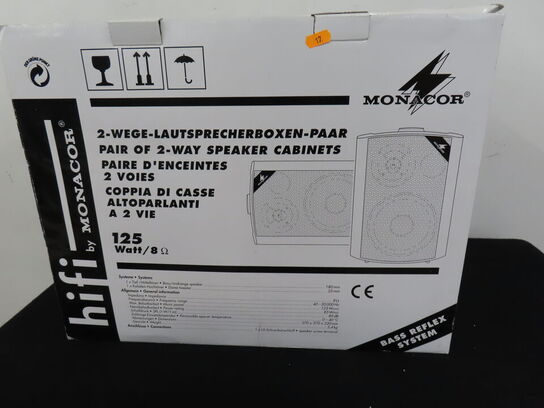 Højtaler til installation MONACOR