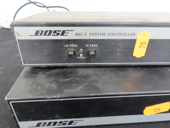 Systemcontroller og Equalizer BOSE 802C