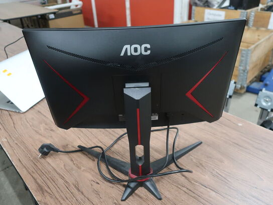 24"AOC C24G2AE/BK Curved skærm