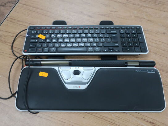 Rollermouse + tastatur CONTOUR Red Plus & Balance Keyboard
