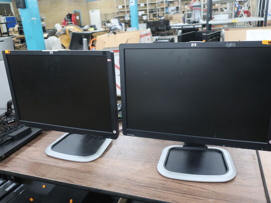 2 stk. HP L2245wg /FL472A 22" skærme