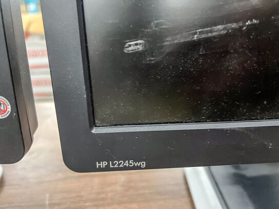 2 stk. HP L2245wg /FL472A 22" skærme