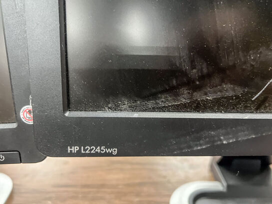 2 stk. HP L2245wg /FL472A 22" skærme