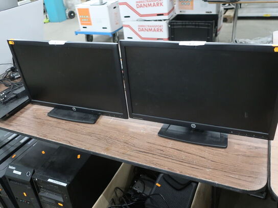 2 stk. HP LA2206xc 22" skærme