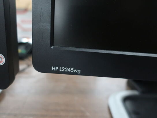 2 stk. HP L2245wg /FL472A 22" skærme