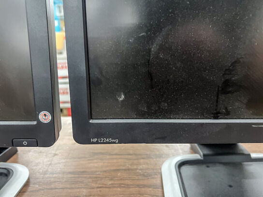 2 stk. HP L2245wg /FL472A 22" skærme