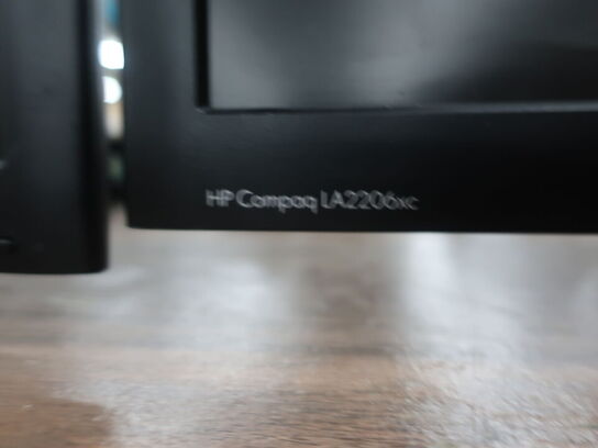 2 stk. HP LA2206xc 22" skærme