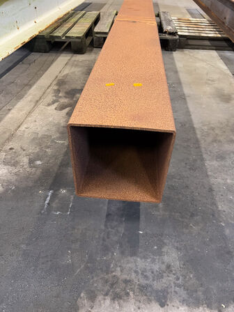 Firkantrør 250x250x5100 mm