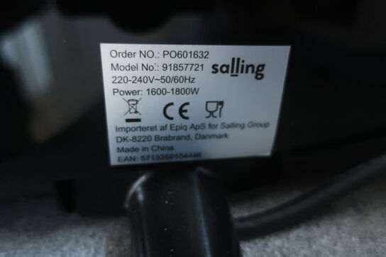 2 stk. kaffemaskiner, elkedel og airfryer ovn