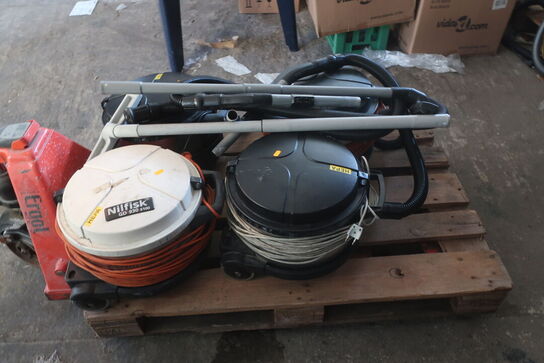 4 stk. støvsuger NILFISK