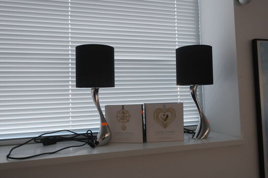 2 stk. lamper og julepynt GEORG JENSEN 