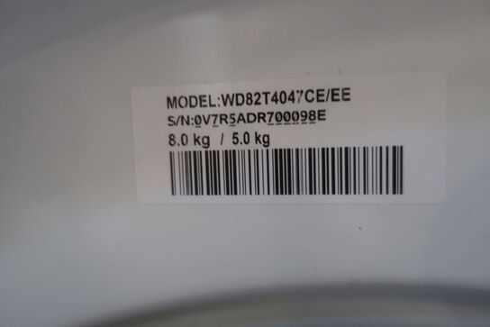 Vaskemaskine SAMSUNG WD82T4047CE/EE