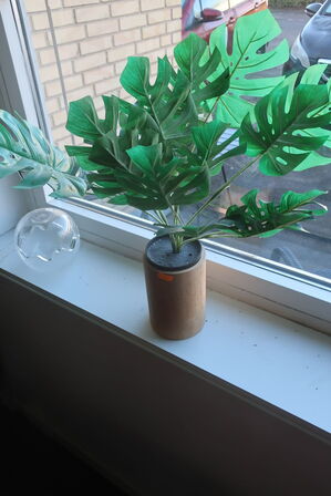 7 stk. kundstige planter