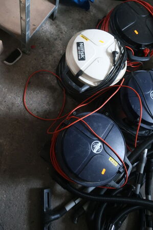 4 stk. støvsuger NILFISK