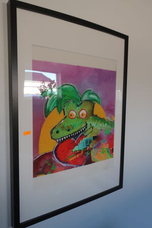 5 stk, billeder og kort