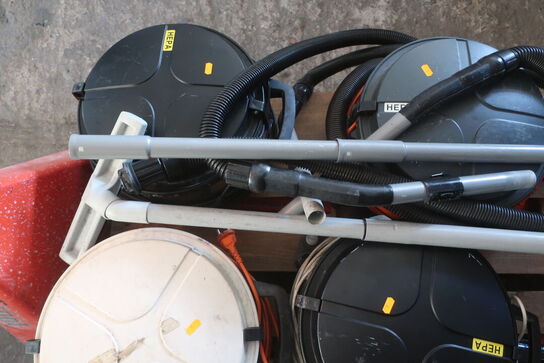 4 stk. støvsuger NILFISK