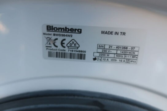 Vaskemaskine og tørretumBler BLOMBERG/AEG