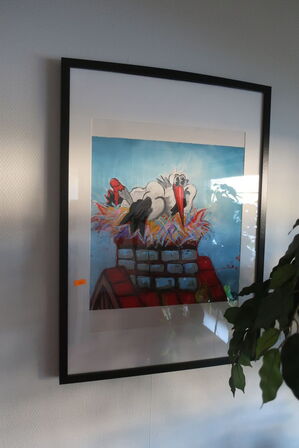 5 stk, billeder og kort