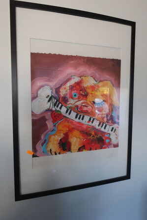 5 stk, billeder og kort