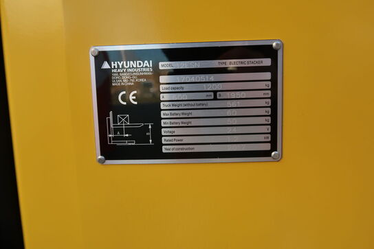El-Stabler HYUNDAI 12ESN (ubrugt, ubrugt batteri)