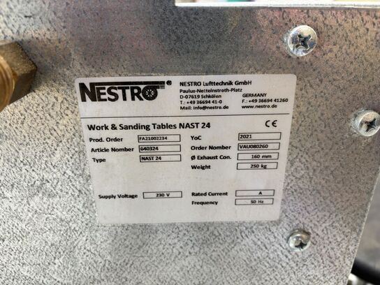 Arbejdsbord/station NESTRO NAST24
