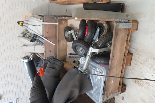 Palle med diverse hjul mv. 