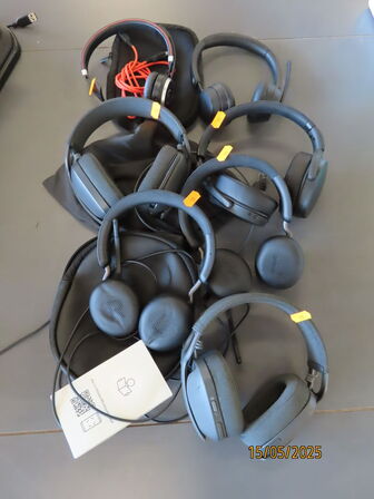 Diverse headset JABRA & LOGI