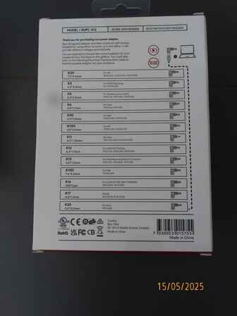 2 stk. universalladere CIRAFON