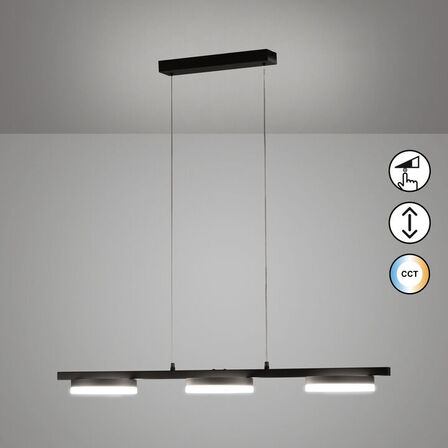 Fischer og honsel kiku pendellampe – justerbart hvidt lys(ubrugt)