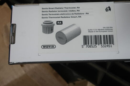 9 stk. thermostater WAVIN