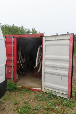 20' container uden indhold