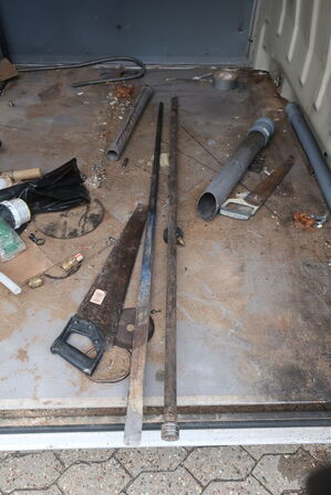 Diverse håndværktøj m.m.