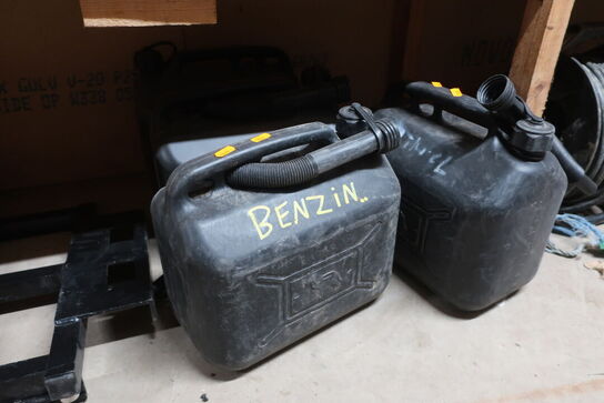 4 stk. jerrycans