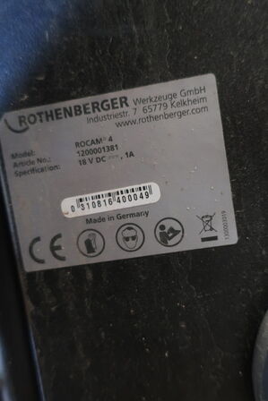 Inspektionskamera ROTHENBERGER ROCAM 4