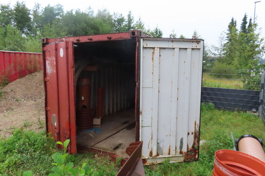 20' container uden indhold