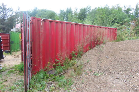 20' container uden indhold