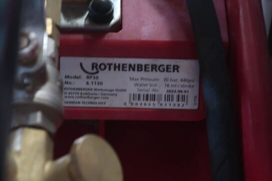Trykprøvepumpe ROTHENBERGER