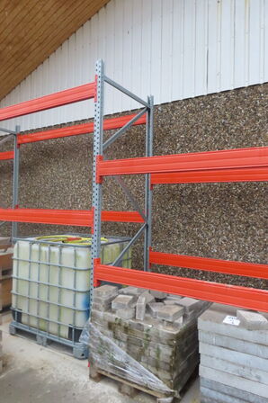 4 fag pallereol uden indhold