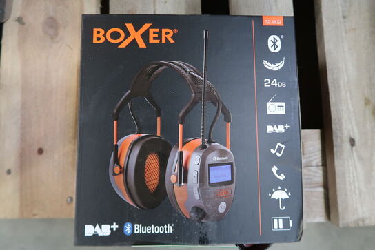 Boxer Høreværn med Bluetooth og DAB-/FM-radio