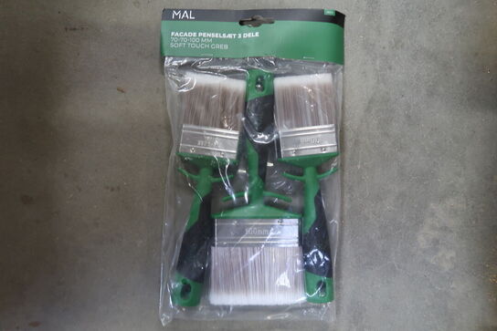 4 pk. Penselsæt 70, 70 og 100 mm